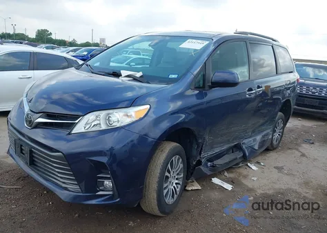 2019 Toyota Sienna Xle 8 Passenger z USA, uszkodzony, nr VIN 5TDYZ3DC5KS983059